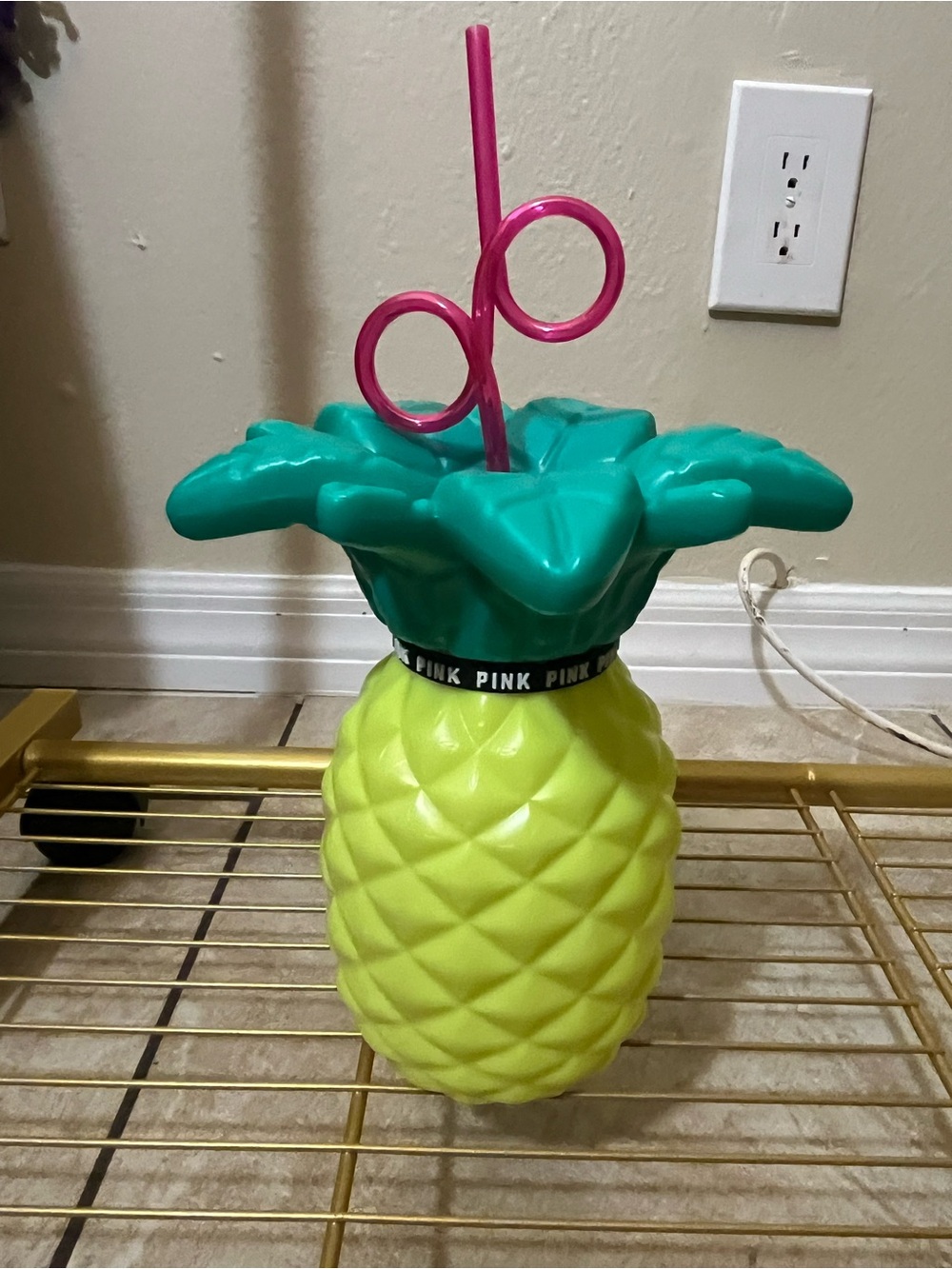 PINK Victoria’s Secret Pineapple Tumbler